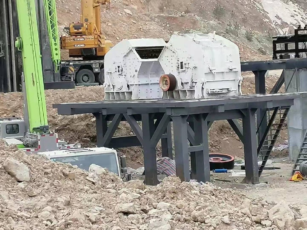 湖南怀化三英矿山机械承建砂石线现场